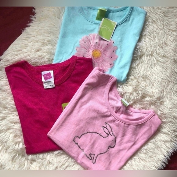 Girls Spring T-shirt Bundle - Picture 1 of 4